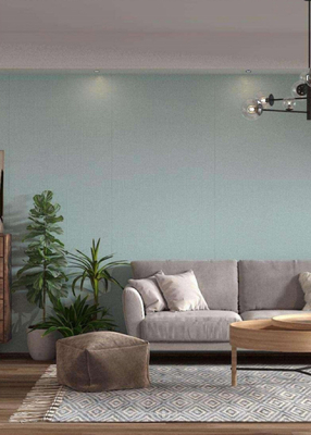 Green Porcelain Sintered Stone Tile Living Room Textured Slate Wall Salb